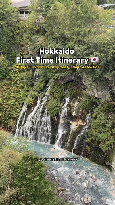 Full itinerary one pager at the end! I wish I visited sooner Hokkaido is AMAZING! The perfect blend 