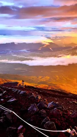 Mt Fuji has been the most beautiful place I have hiked to this day 🗻🇯🇵 __________________________