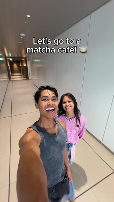 such a beautiful café 😍 #matchacafetokyo #matchaintokyo #shibuyamatcha #matchainjapan #japanesecafe