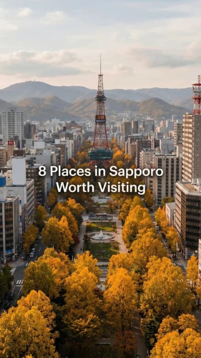 Thinking about visiting Sapporo but not sure where to start? Here are 8 must-visit spots to help you
