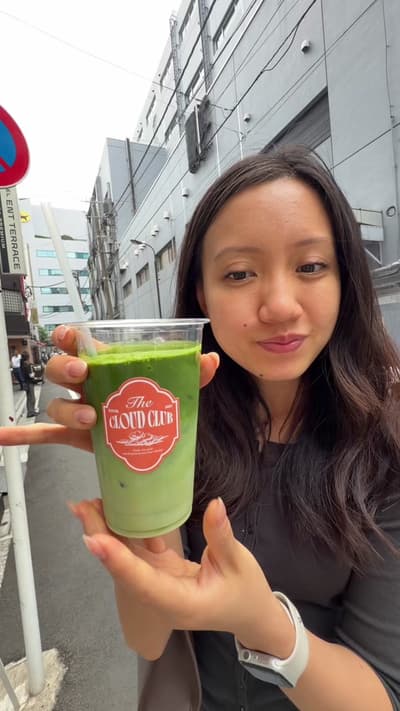 i tried tokyo's most viral matcha so you don't have to 🍵 is cloud club worth the hype? my honest re