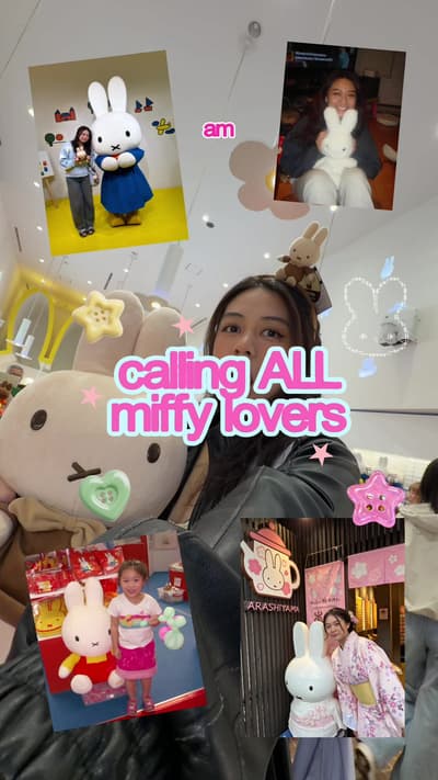 save and follow for more!! ⭐️💗 if you’re as obsessed as miffy as I am you gotta visit this spot! 📍