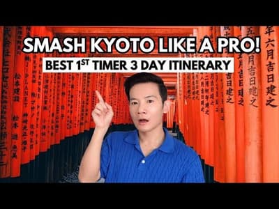 3 Day Kyoto Japan Itinerary for First Timers 2026: Realistic Guide + My Biggest Mistakes ⛩️