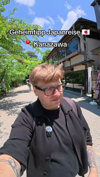 Geheimtipp für eure Reise 🇯🇵 📍Oyama Shrine, Kanazawa 📍Gyokusen Inmaru Garden, Kanazawa 📍Kanazaw