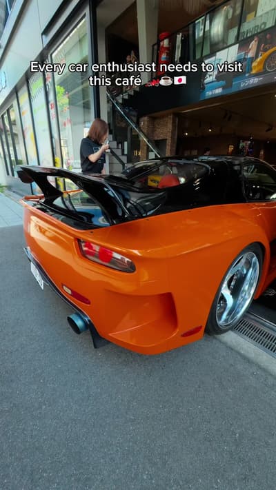 Come with me to Mr. Hiro Car Studio, a must-visit café for every car enthusiast 🏎️☕ From the incred
