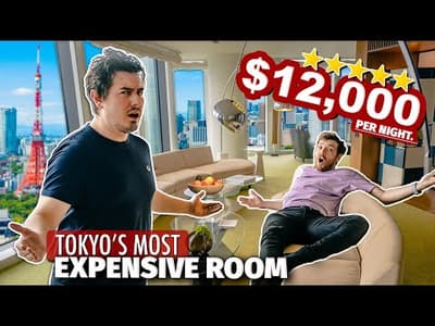 Inside Tokyo's Most Expensive Hotel Room | $12,000/Night