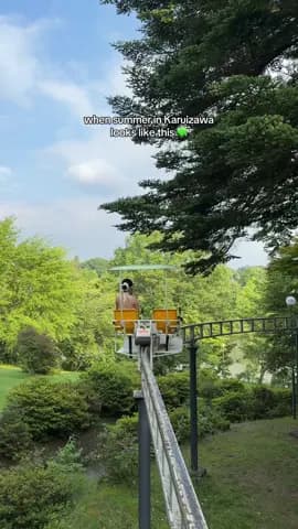 POV: You found the perfect summer escape in Japan 🍃🇯🇵 📍 Karuizawa Taliesin is a hidden gem surro
