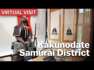 Kakunodate Samurai District | LIVE STREAM with Matt Evans | japan-guide.com