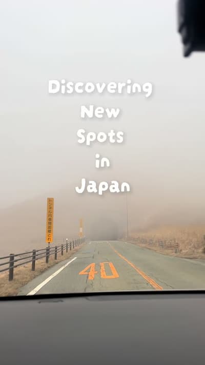 Aso Japan is a must see location located in Kyushu. I visited Mount Aso in winter, and it honestly f