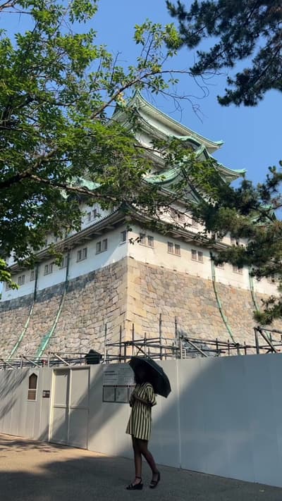 The #castles in #japan are a must when visiting the major cities. The one in the #nagoya is amazing!