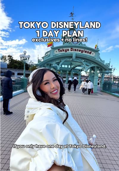 My Tokyo Disneyland 1 day itinerary ✨ How I managed to hit all the Japan exclusive rides while skipp