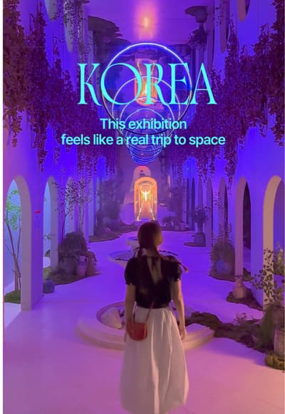 It feels like you’ve stepped into another universe! 🚀 A massive 1,000㎡ space-themed exhibition in K