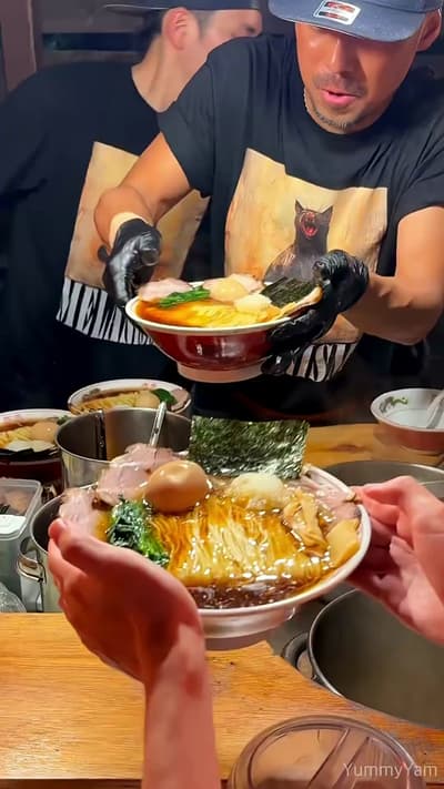 Amazing Japanese Ramen Master. Watch a master at work! 🍜 From the rich, slow-simmered broth to the 