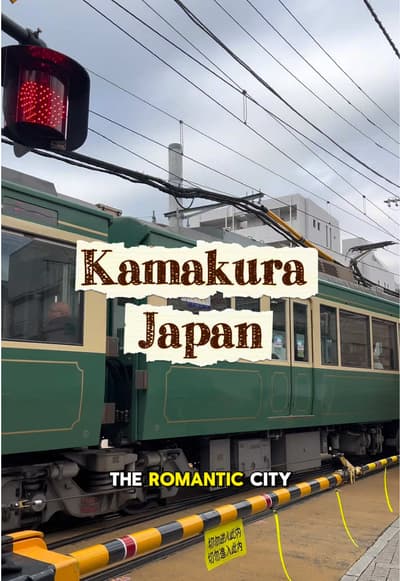 Going to Japan soon? Don’t skip KAMAKURA! 😍 This place was featured in the famous K drama “can this