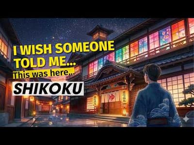 The Perfect 7-Day Shikoku Japan Itinerary By Train | Tokushima, Kochi, Ehime, Kagawa