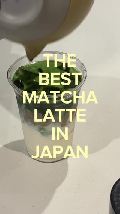 SPECIAL RECIPE AT THE END 💚 i ended up buying two tins of their matcha powder and the worker even g