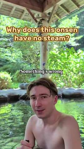 not every bath is steaming hot #japan #japantrip #onsen #ryokan *this bath can only be used by those
