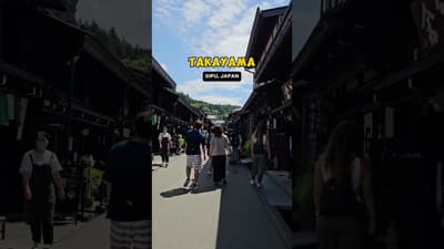 📍Takayama Old Town, Gifu, Japan 🇯🇵
