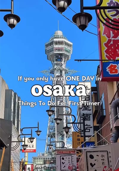 [SAVE] THINGS TO DO IN OSAKA FOR FIRST TIMER! Comment “OSAKA” to get my full itinerary FREE! Harus b