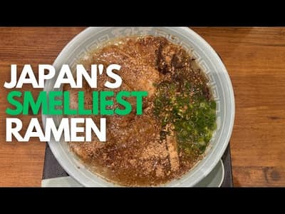 Japan's STINKY Ramen | Kumamoto, JP