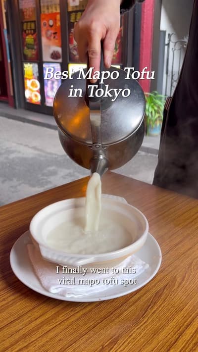 Do you know there are so many good mapo tofu in Japan? #yokohama #yokohamameixin #mapotofu #tokyofoo
