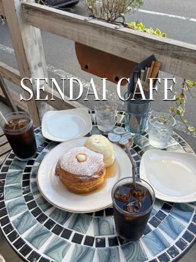 📍9-1 Mototerakoji, Miyagino Ward, Sendai, Japan A cozy pancake café near Sendai Station 🥞 I ordere