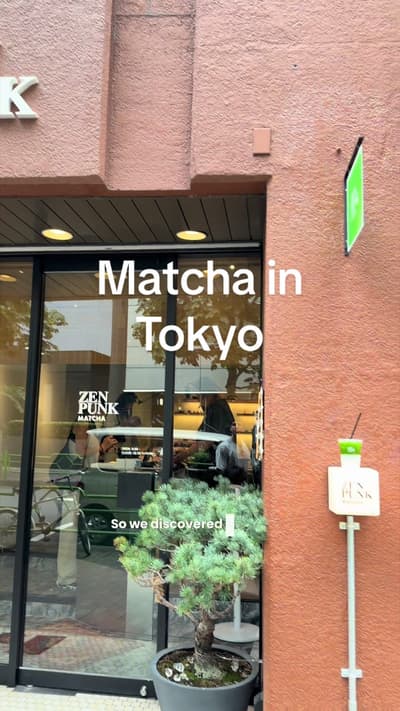 If you’re looking for a matcha place in Tokyo, I recommend this one in Ginza!! #matcha #tokyo #trave