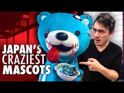The HORROR of Japanese Mascots | 10 Craziest Characters