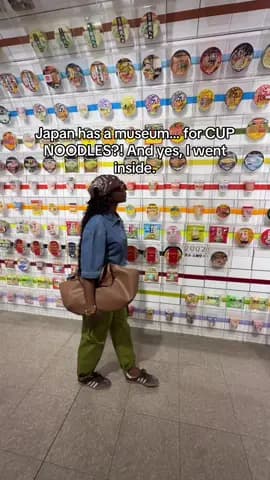 POV: You came to Osaka, Japan and made your own cup noodles 🍜🇯🇵 If you’re visiting Osaka, this is