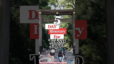 The Ultimate 5-Day Tokyo Itinerary!