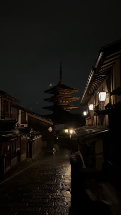 nights in gion #kyoto #night