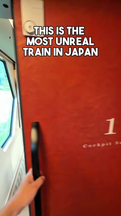This might be one of Japan’s most unique train experiences 🚆✨ Spacia X takes you from Asakusa to Ni