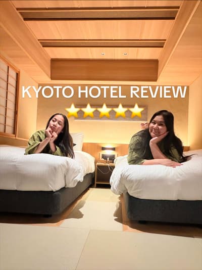 Kyoto hotel review!! 🥢 Save for your next trip to Japan!! 📍Yugen Kyoto Shijo #kyoto #japan #kyotoh