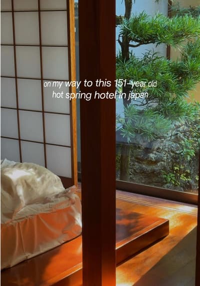 /Izu 伊豆/ a mini vlog of our first day at this 151 year-old ryokan Ochiairo, all can say is this was 