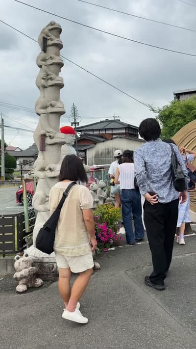 Not every day you visit a temple with over 10,000 frog statues. 🐸✨ Definitely one of Fukuoka’s most