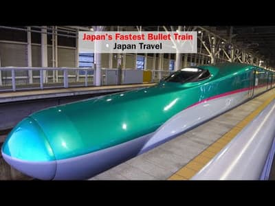 Japan's fastest bullet train "Hayabusa" running under the sea｜Hokkaido - Tokyo Shinkansen Travel