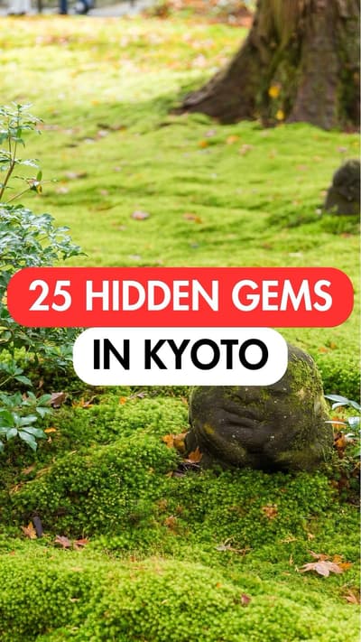 25 BEST HIDDEN GEMS in KYOTO #japan #japantravel #kyoto