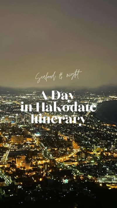 Planning to Hokkaido trip? Highly recommend you to go to Hakodate! There is one of the best Japan ni