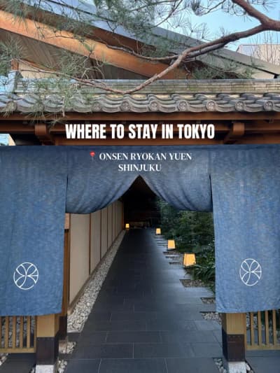Modern take on a traditional ryokan in the heart of Tokyo #japan #tokyo #shinjuku #onsenryokan #toky