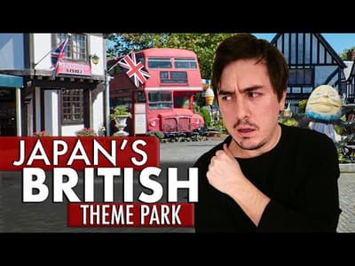 I Spent a Day in Japan's BIGGEST British Theme Park