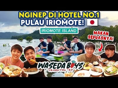 NGINEP DI HOTEL TERBAIK JEPANG SELATAN! ALL YOU CAN EAT NYA MANTAP JIWA! | GRADUATION TRIP 5