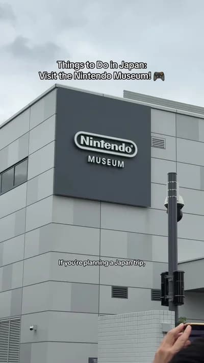 Exploring the Nintendo Museum in Japan! ✨ From interactive games to nostalgic consoles, this was one