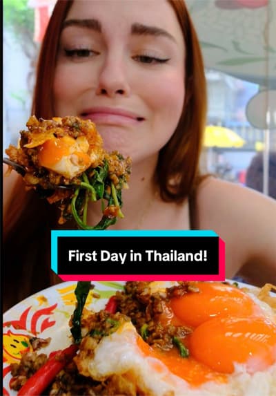 Chris’s new fav spot in all of Thailand!! #Thailand #Eating #Noodles #Curry #AsianFood