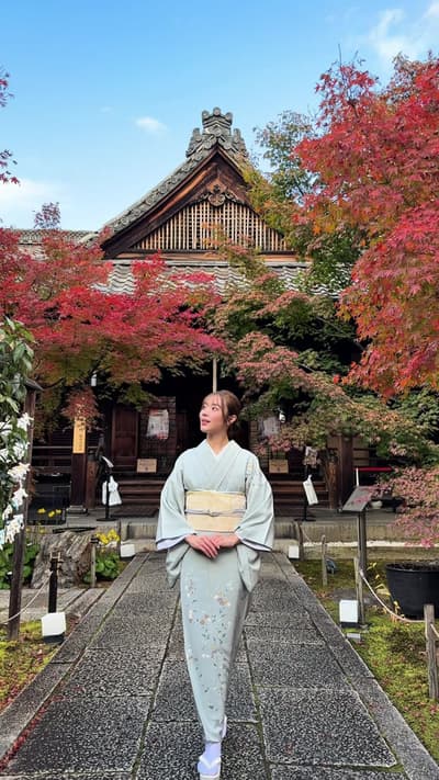 This is Shorinji, a small sub temple in Kyoto located near Tofukuji Temple! ✨🇯🇵 Shorinji is famous