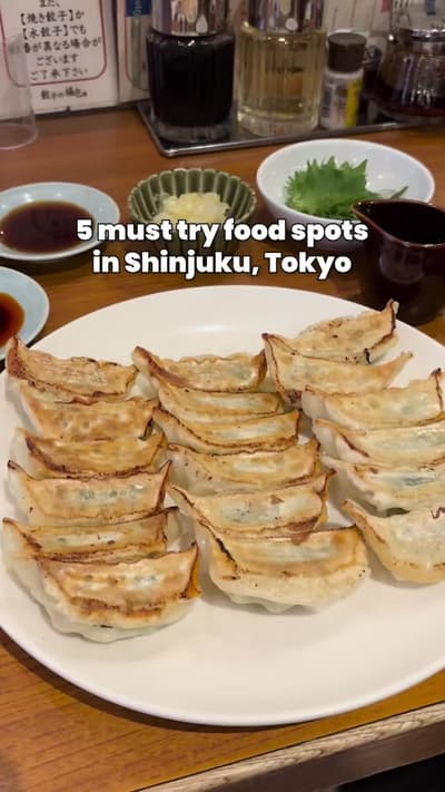 Shinjuku’s food scene is a mix of bold flavors, hidden gems, and late-night favorites. Local Food Sp