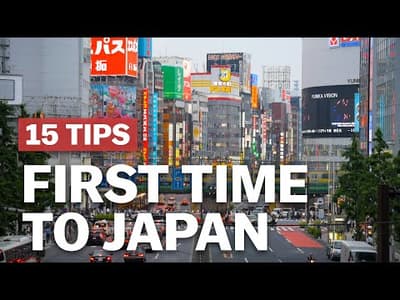 15 Tips for First-Time Travellers to Japan