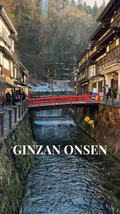 Save this before your Ginzan Onsen trip ♨️👇 8 things to do in Ginzan Onsen: ✨ Stay overnight in a t
