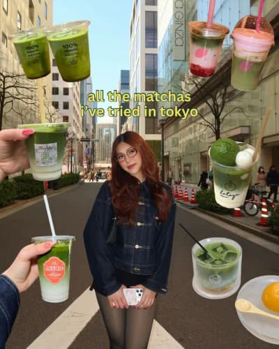 what’s your fav matcha in tokyo?? #tokyoeats #japantravel #matchacafe #matchalatte #japaneats
