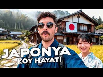 GELENEKSEL JAPON KÖYÜ BAKIN NASIL OLUYOR 🇯🇵 510