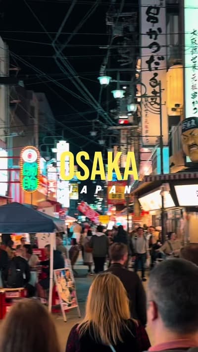 Osaka was one of my favorite places we visited! See below for some of the places we saw that are sho